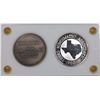 Image 2 : 1974 Texas Numismatic Society Houston Convention Medals, 2 piece set in original case.