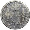 Image 2 : 1797-Mo FM Mexico 8 Reales, Charles IV, VG, chopmarked.