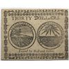 Image 2 : Continental Currency February 26, 1777 $30 Fr#CC-62 S/N 5480 PMG 58.