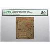 Image 3 : Pennsylvania March 20, 1771 15s Fr#PA-148 S/N 2465 Francis Hopkinson signed PMG 50.
