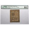 Image 3 : Pennsylvania October 1, 1773 10s Fr#PA-167 S/N 25356 PMG 64 EPQ.