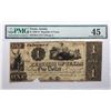 Image 3 : Austin, Texas: Republic of Texas, 1839-41 $1, Cr. A1, PMG 45.
