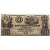 Image 1 : Austin, Texas: Republic of Texas, October 29, 1839 $50, Cr. A7, Legacy 25.