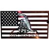 Image 1 : DON’T TREAD ON ME FLAG - METAL ART THE WET NOSE