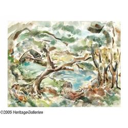 Style of MAURICE BRAZIL PRENDERGAST (Am