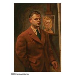 SAUL SCHARY (American 1904-1978)Self Po