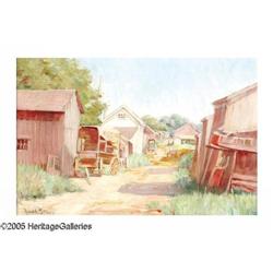 ANNA LEE STACEY (American 1865-1943)Vil