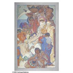 DEAN CORNWELL (American 1892-1960) Art,