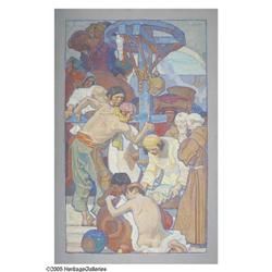 DEAN CORNWELL (American 1892-1960) Indu