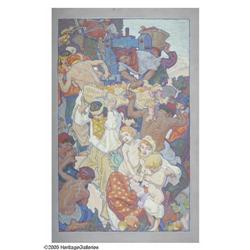 DEAN CORNWELL (American 1892-1960) Air 