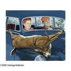 JAMES DWYER (American b. 1870) Original