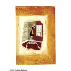 LORRAINE FOX (American 1922-1976) Girl 