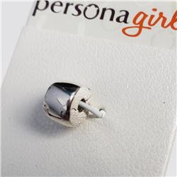 Silver Bead Pendant, Suggested Retail Value $40