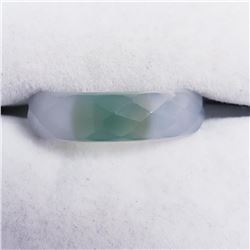 Green & White Agate Ring, Suggested Retail Value $20