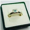 Image 4 : Silver Blue Topaz Ring (~weight 5.3g), Suggested Retail Value $100