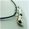 Image 2 : Silver Heart Shaped Pendant, Suggested Retail Value $60