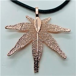 Natural Leaf Pendant, Suggested Retail Value $60