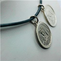 Silver W/ Chord Pendant, Suggested Retail Value $100