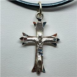 Silver Cross Pendant Pendant, Suggested Retail Value $50