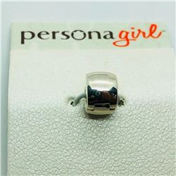 Silver Persona Bead Pendant, Suggested Retail Value $15