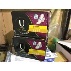 Lot of U by Kotex Regular Pads (2 x 18)