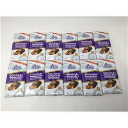 Lot of Cable Car Almond Milk Chocolate Bars (12 x 100g)