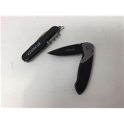 Army Knife and Gerber Buck Knife