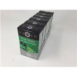 Lot of Stash Pure Green Iced Tea Powder (6 x 10)