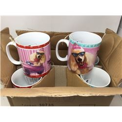 Lot of Dog Coffee Mugs (12)