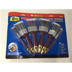 10 Piece Paint Brush Set