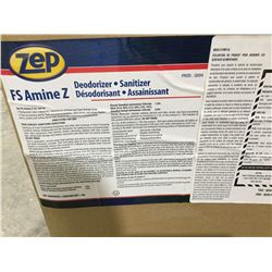 Case of ZEP Deodorizer Sanitizer (2 x 10L)