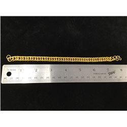 Gold Plated Link Bracelet