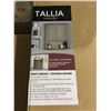Image 2 : Foremost Tallia Grey Finish Wall Cabinet (23" x 7/12" x 27") Model: TAGWC2327