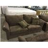 Image 2 : NEW MICROFIBER 3-Piece Sofa, Love and Chair Living room set - Chocolate color