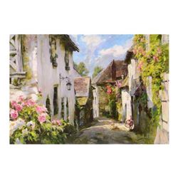 Mikhail & Inessa Garmash, "Morning in Provence" Hand Embellished Limited Edition on Canvas, Numbered
