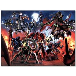 Marvel Comics  Secret War #3  Numbered Limited Edition Giclee on Canvas by Gabriele Dell'Otto with C