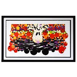 Tom Everhart- Hand Pulled Original Lithograph  Calmly Insane In My Nest 