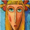 Image 2 : Mikheil Mikaberidze, Original Oil Painting on Canvas, Hand Signed Inverso with Certificate of Authen