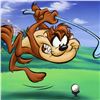 Image 2 : "Taz Tee Off" Limited Edition Giclee from Warner Bros., Numbered with Hologram Seal and Certificate 