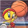 Image 2 : "Roundball Tweety" Limited Edition Giclee from Warner Bros., Numbered with Hologram Seal and Certifi