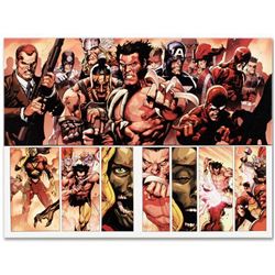 Marvel Comics  Secret Invasion #8  Numbered Limited Edition Giclee on Canvas by Leinil Francis Yu wi