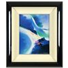 Image 1 : Thomas Leung, "Confluence" Framed Hand Embellished Limited Edition on Canvas Board, Numbered 5/300 a