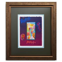 Peter Max- Original Mixed Media "Statue of Liberty Ver. #162"