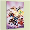 Image 3 : Marvel Comics "Avengers #16" Numbered Limited Edition Giclee on Canvas by Jerry Ordway with COA.