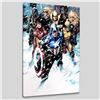 Image 3 : Marvel Comics "Free Comic Book Day 2009 Avengers #1" Numbered Limited Edition Giclee on Canvas by Ji