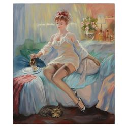 Taras Sidan- Original Oil on Canvas "Alexandra"