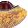Image 2 : "Small Primitive Bowl" Hand Blown Glass Bowl Sculpture, Hand Signed by GartnerBlade Glass.