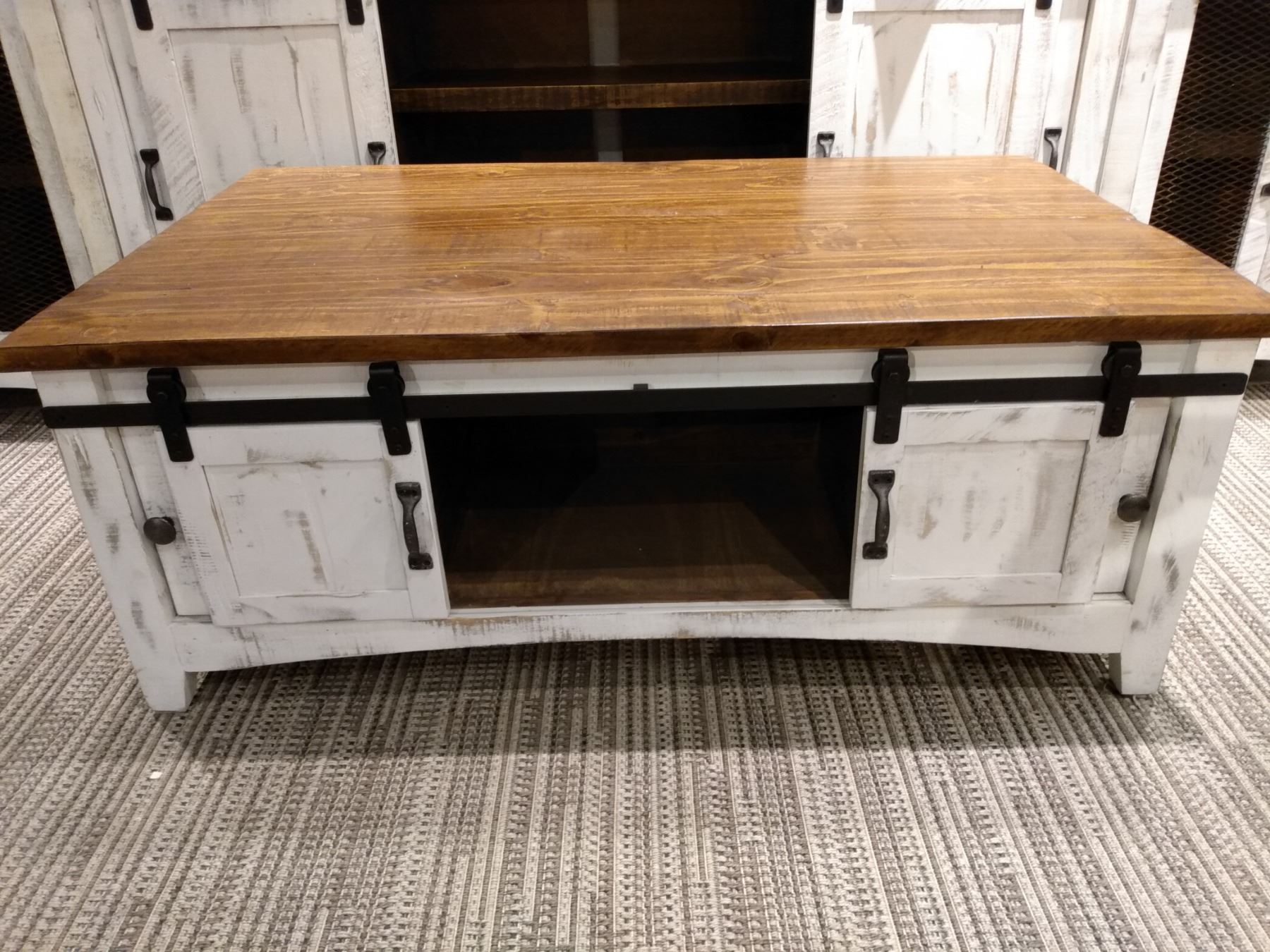 Coffee Table With Two End Tables