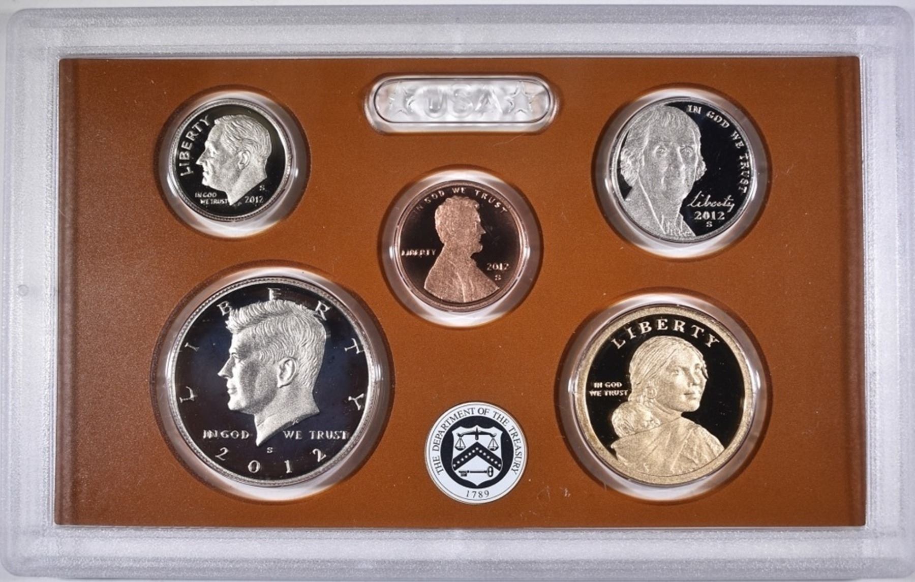 2012 U.S. PROOF SET ORIG PACKAGING