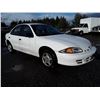 Image 2 : A2 --  2001 CHEVROLET CAVALIER  , White , 171376  KM's Donate A Car, "NO RESERVE"